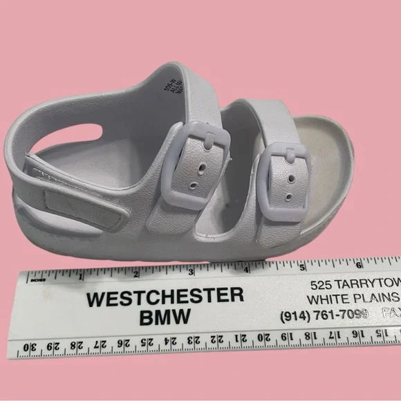 Cream and White Water Shoes with Fun Designs Set of 2 - Picture 10 of 11